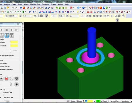 In-house Mastercam Programming